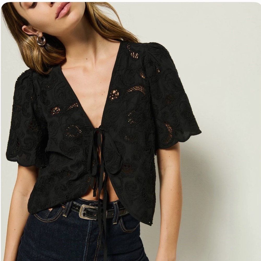Rosalyn Tie Top